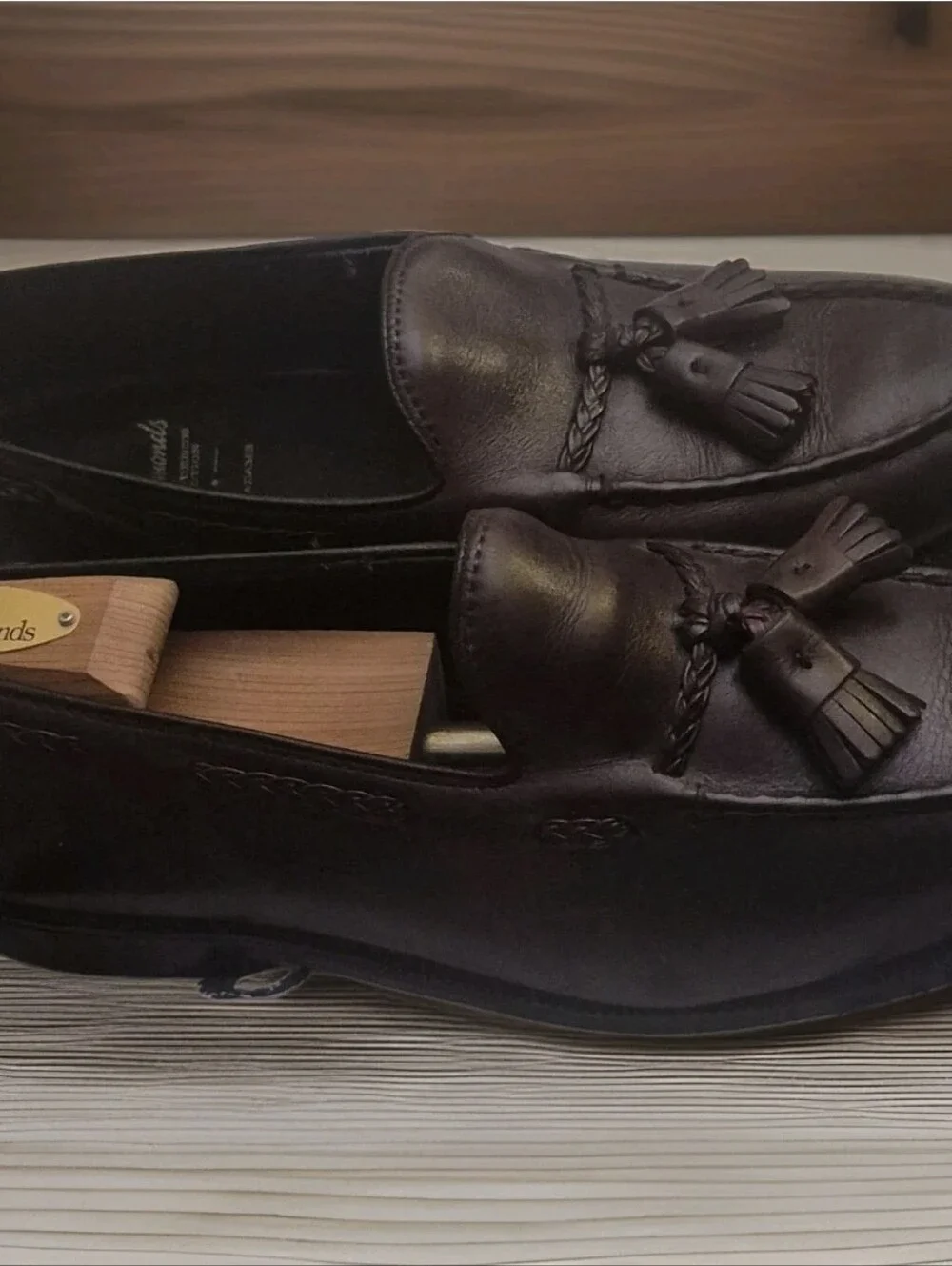 Allen Edmonds Independent Collection with calfskin leather lambskin linings 9D